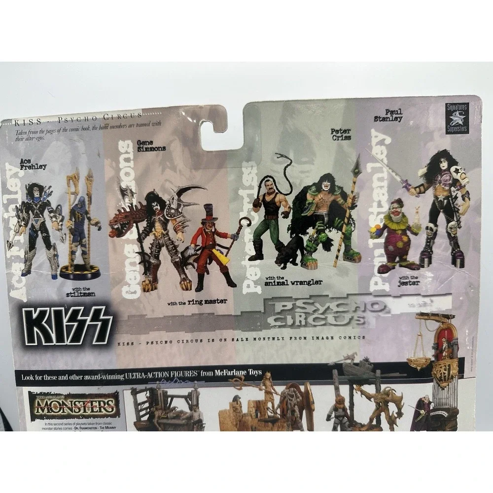 Kiss McFarlane Toys Psycho Circus Ultra Action Figure Vintage 1998‎